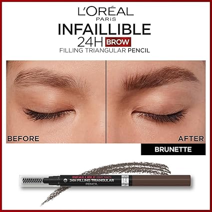 L'Oréal Paris Infaillible Brows 24H Filling Triangular Pencil 3.0 Brunette