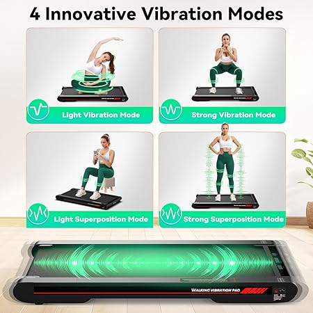 Sperax Vibrerende Walking Pad Med App - Ultralett 10 kg