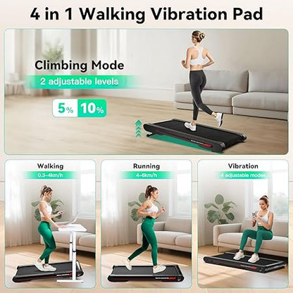 Sperax Vibrerende Walking Pad Med App - Ultralett 10 kg