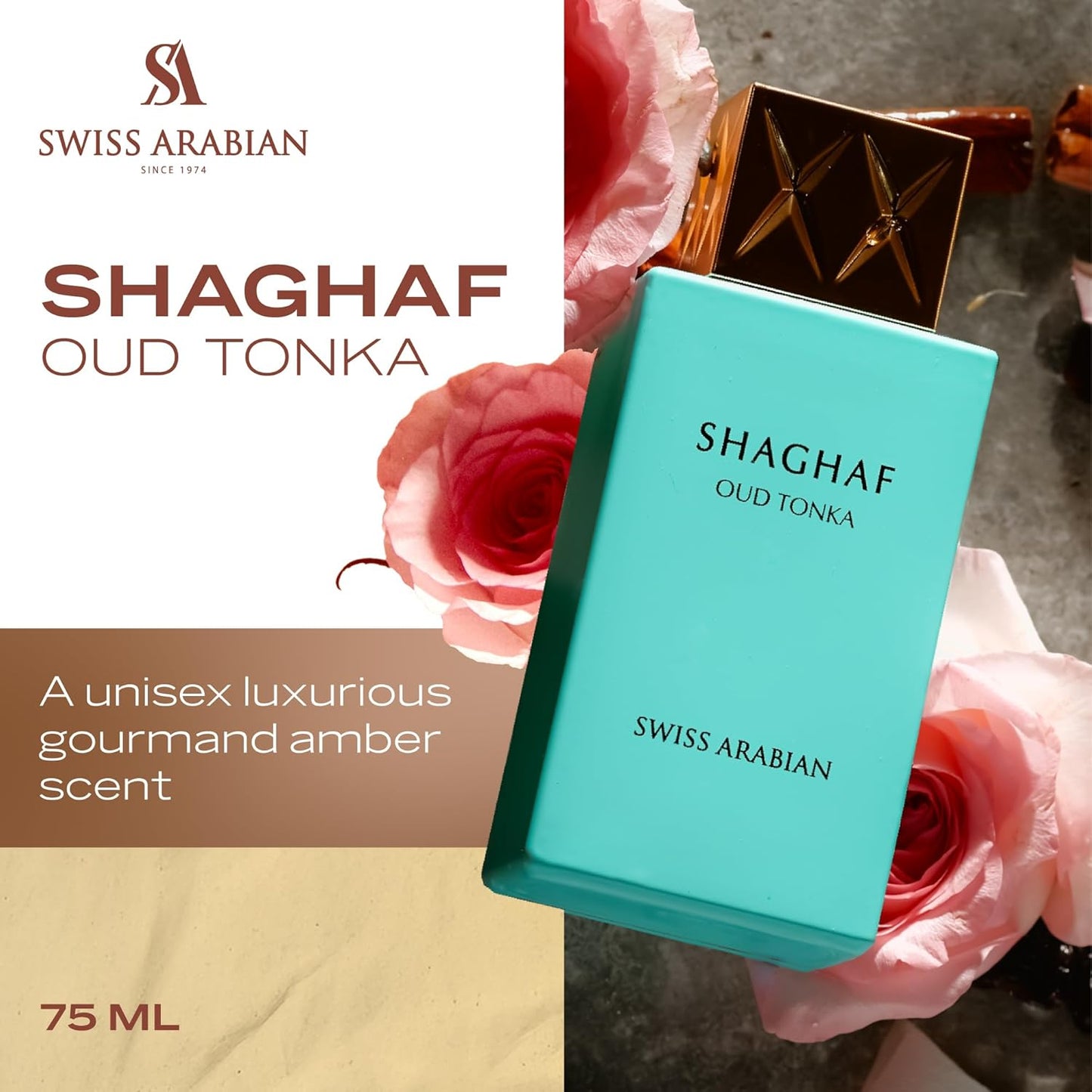 Shaghaf Oud Tonka EDP 75 ML