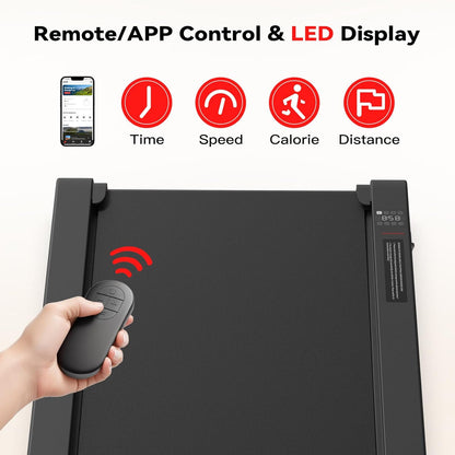 4 I 1 Sperax Walking Pad Med Vibrasjon og App - Ultralett 10 kg