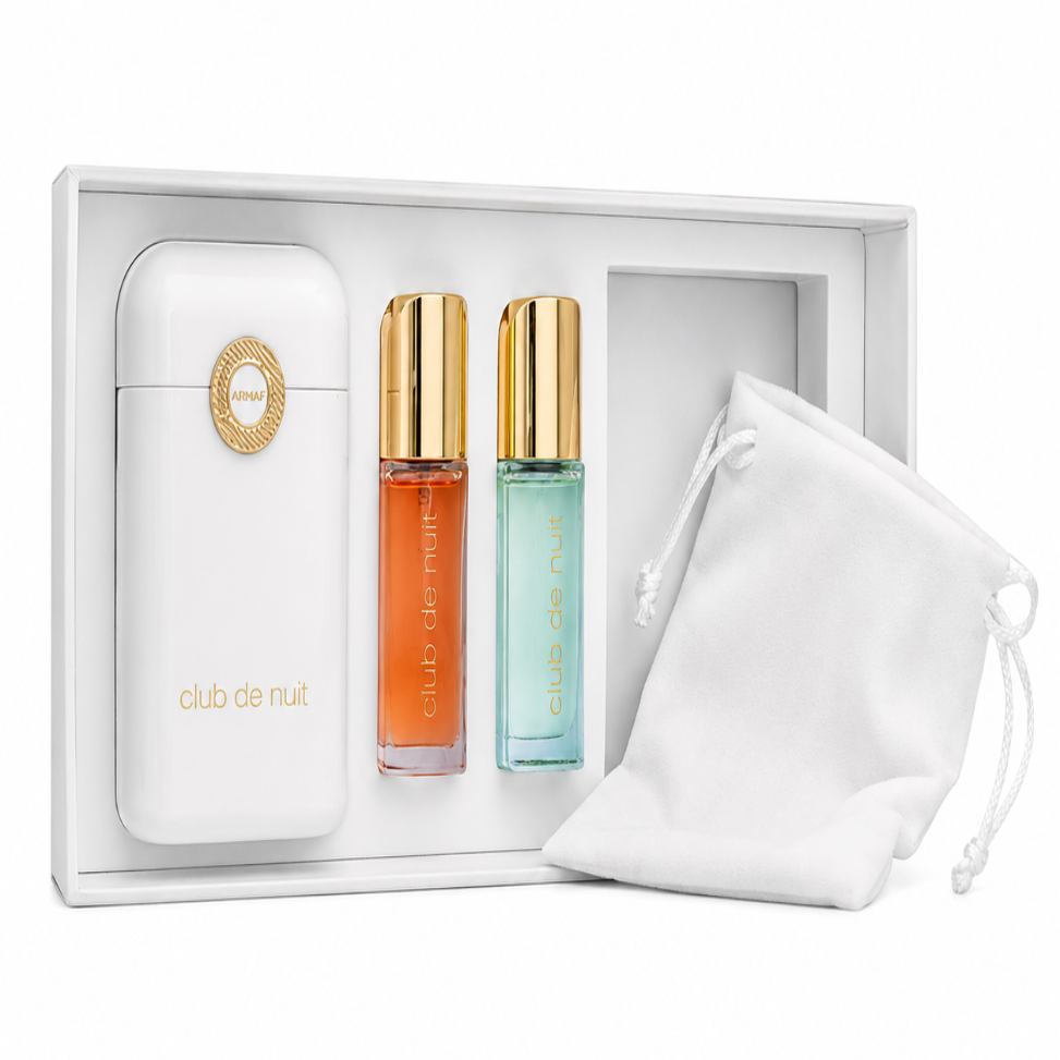 Club de Nuit Women White Reisesett