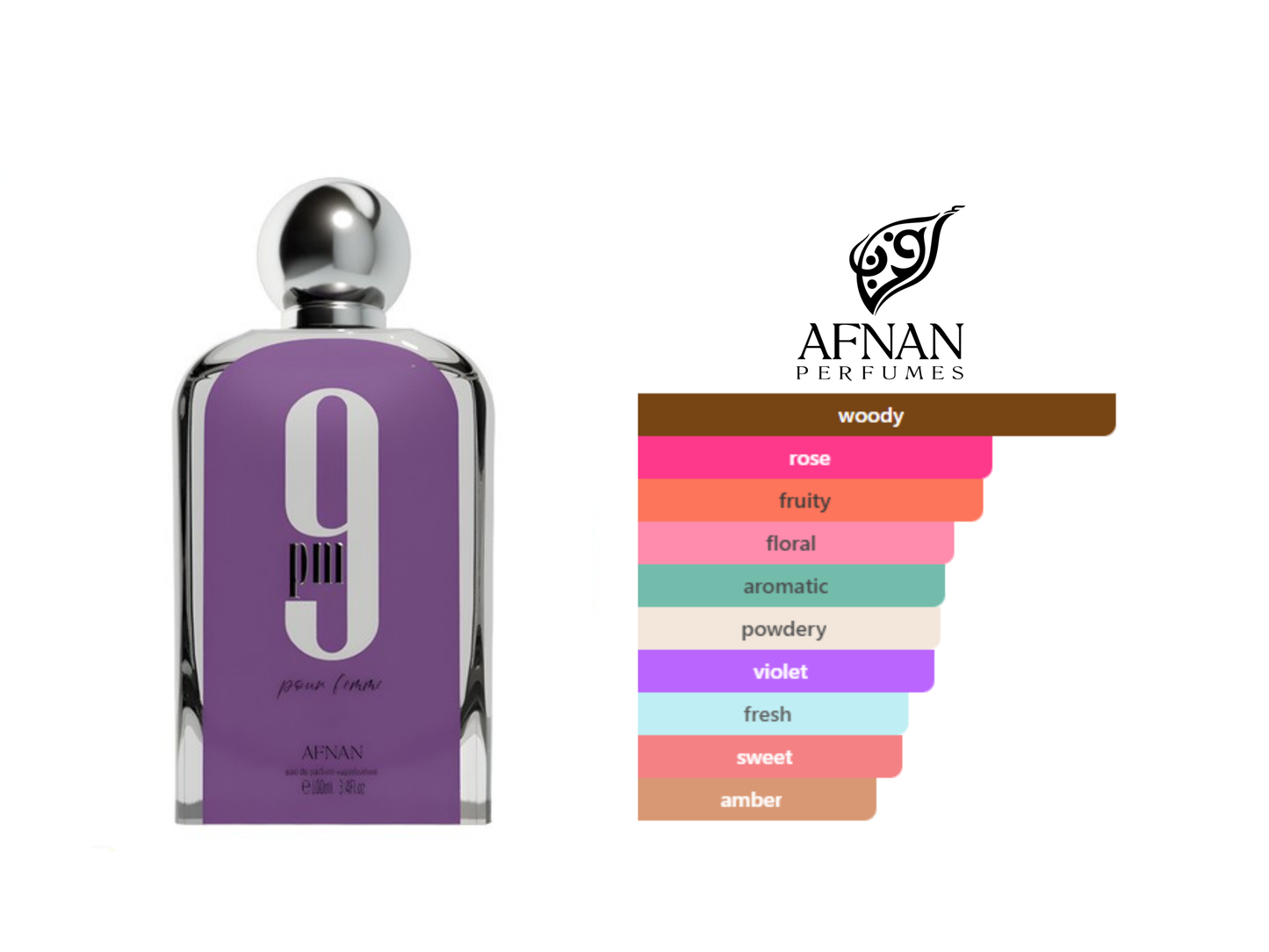 9 PM Pour Femme EDP 100 ML