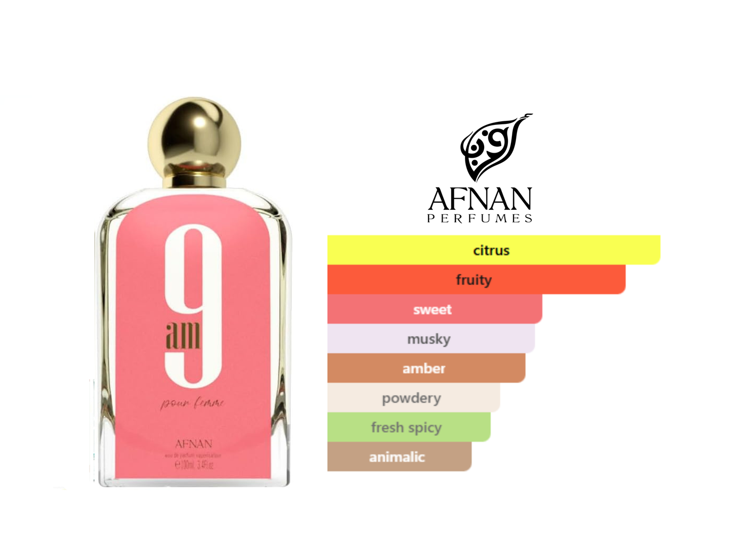 9 AM Pour Femme EDP 100 ML
