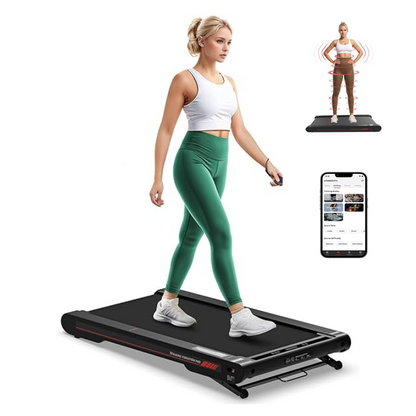 Sperax Vibrerende Walking Pad Med App - Ultralett 10 kg