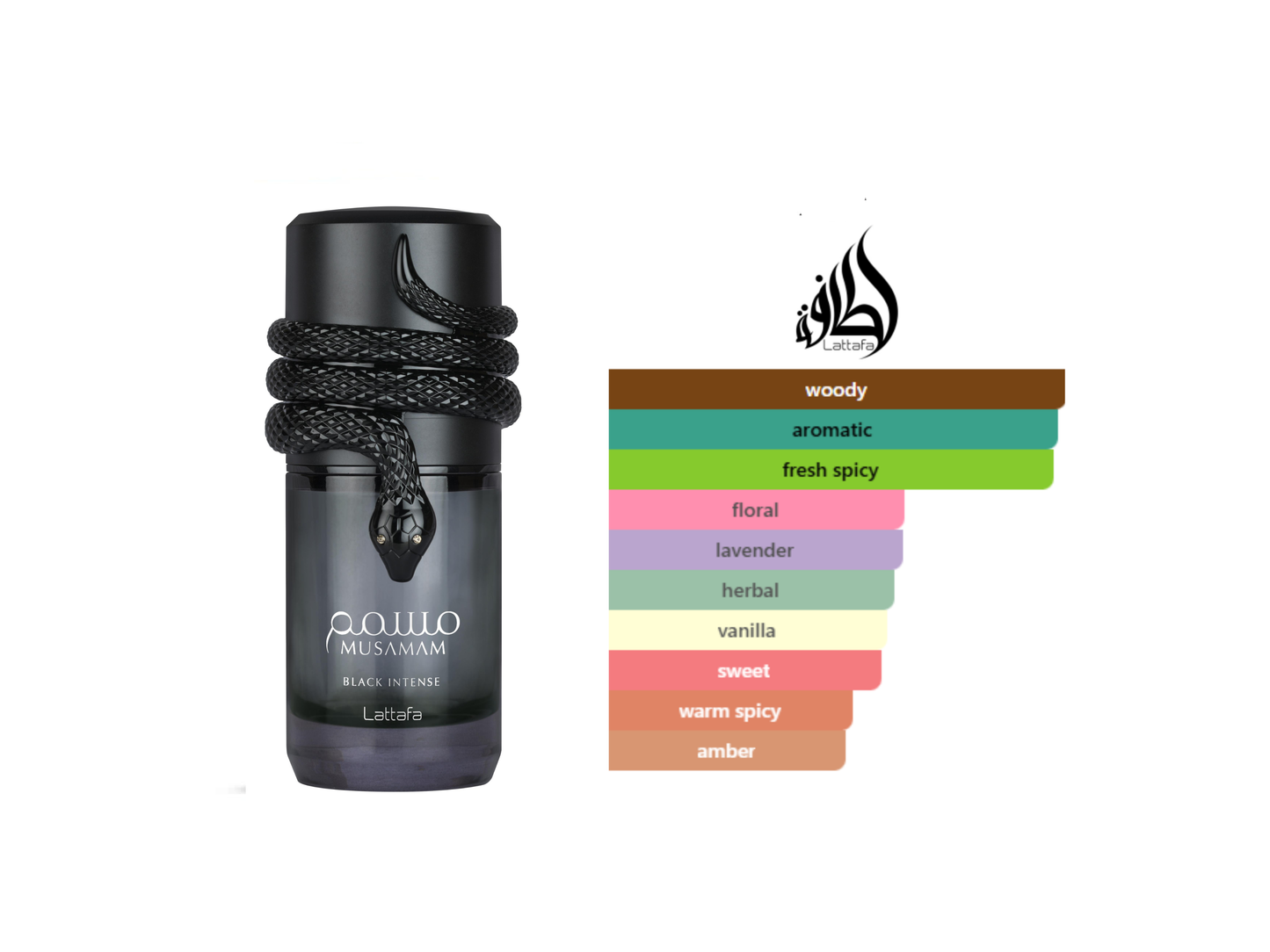 Musamam Black Intense EDP 100 ML